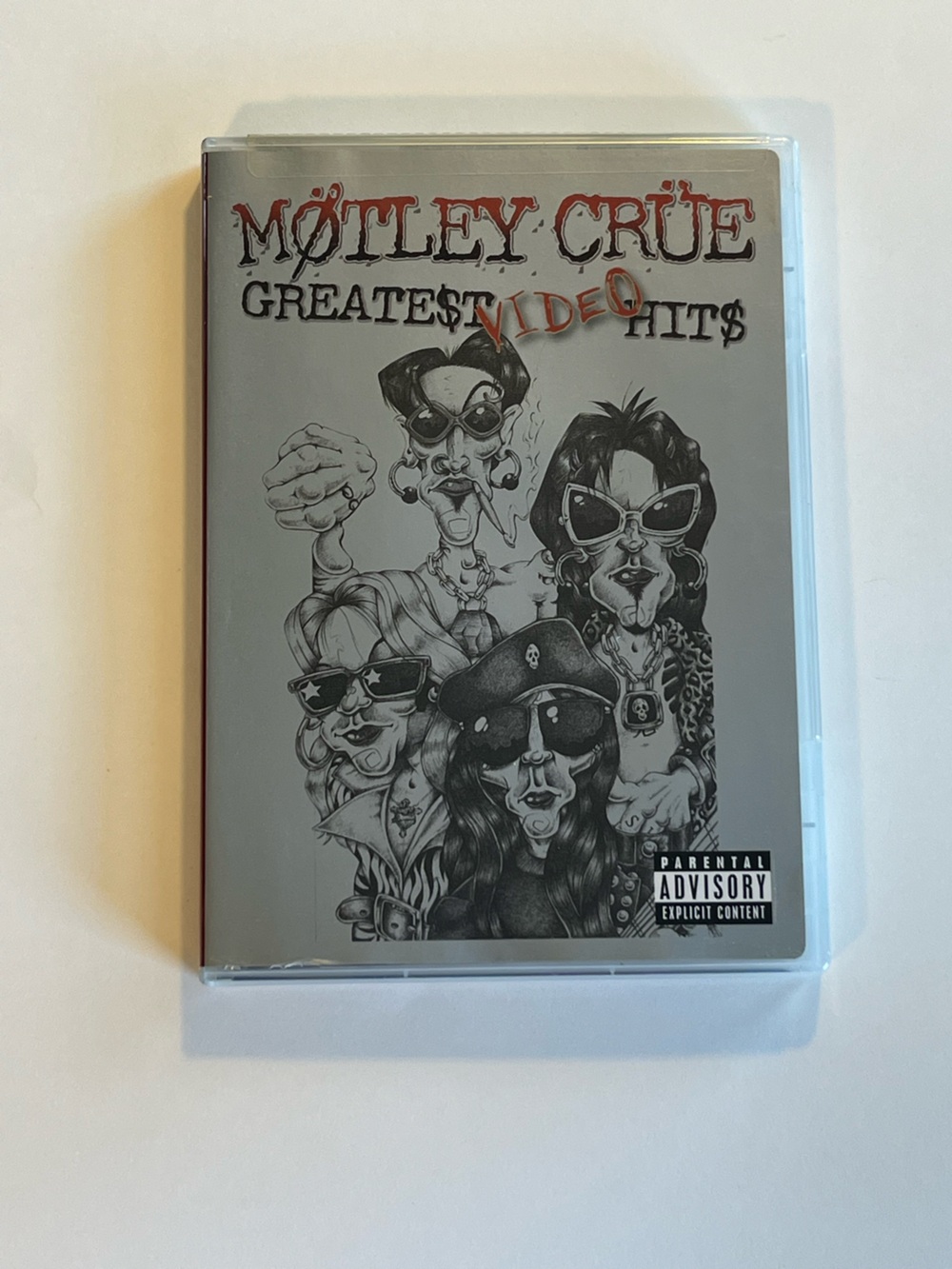 Mötley Crüe Greatest Video Hits DVD – Gray Cover